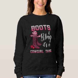 Camiseta Botas Femininas & Brilho É Uma Coisa de Cowgirl We