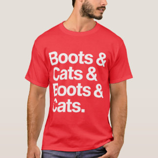 Camiseta Botas Gatos Botas Gatos Música House amigos