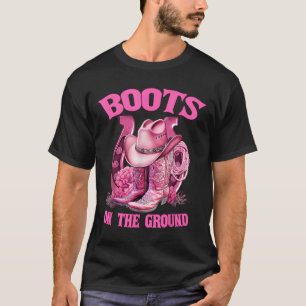 Camiseta Botas no Chão Country Western Cowboy Cowgirl