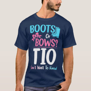 Camiseta Botas ou Arcos Anunciar Gravidez Revelação de Hipe