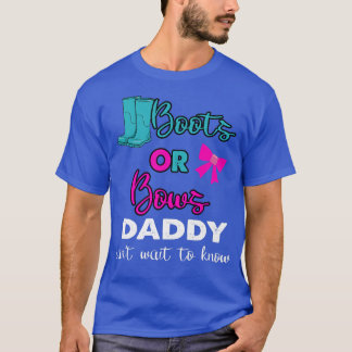 Camiseta Botas Ou Arcos Sexo Do Bebê Festa De Revelação Cor