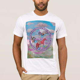 Camiseta Botas voadoras moscas moscas moscas não vão fazer