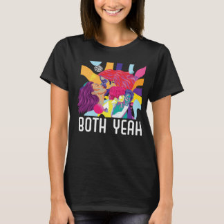 Camiseta Both Yeah Bi Bisexual Rainbow Pride Bisexuality LG