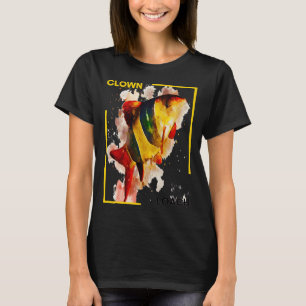 Camiseta Bótia Palhaço Aquarela