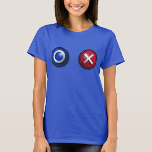 Camiseta Botões de Votação Femininos