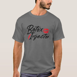Camiseta Botox Injetor Lip Filler Cirurgia Lábios Cirurgia