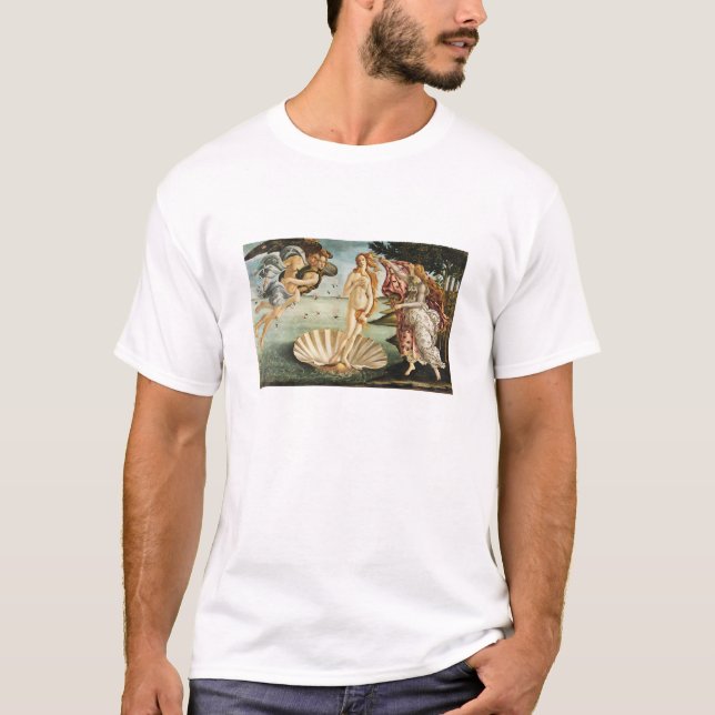 Camiseta Botticelli é O Nascimento de Vênus (Frente)