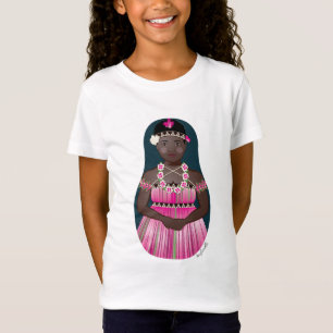 Camiseta Bougainvillean Matryoshka Girls'