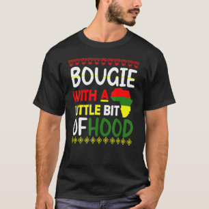 Camiseta Bougie Com Um Pouco De História Negra De Hood Mon