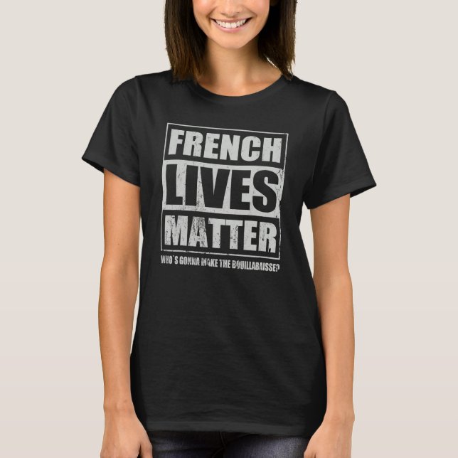 Camiseta Bouillabaisse French Fish Stew Comida Special (Frente)