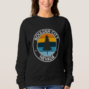 Camiseta Boulder City Nevada NV USA City Pride Retro Sunset