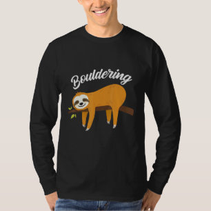 Camiseta Boulder Fun Sloth Escalando Rock