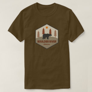 Camiseta Boulder River Wilderness Washington Bear