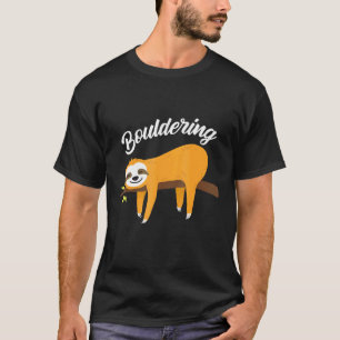 Camiseta Boulder Sloth Subindo Rock