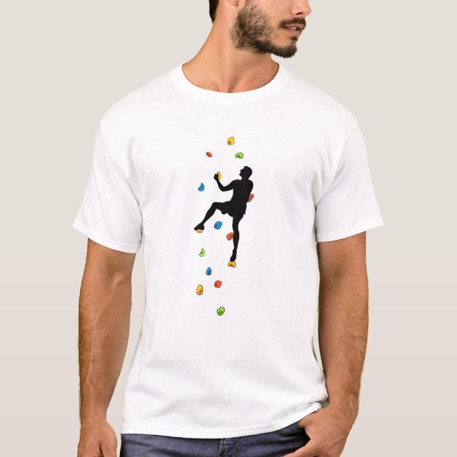 Camiseta Bouldering - Escalada Sem Escala Montanhante (Frente)