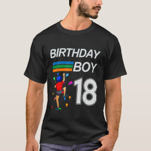 Camiseta Bouldering Rock, de 18 anos