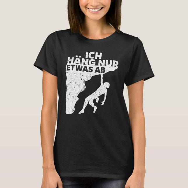 Camiseta Bouldern Bouldersport Subindo Muro (Frente)
