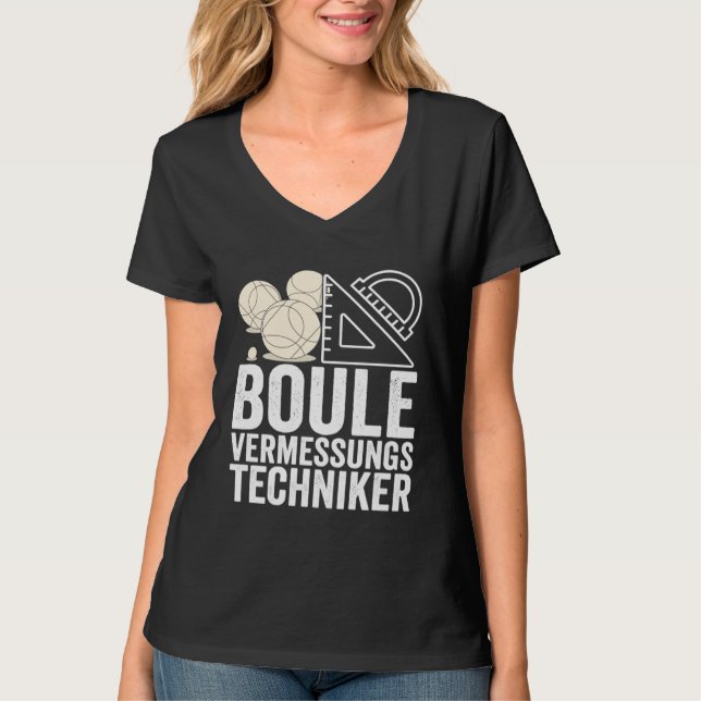 Camiseta Boule survey technician motif (Frente)