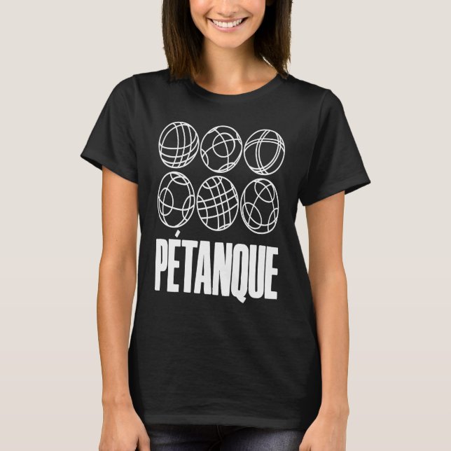 Camiseta Boules Balls For Boulder Petanque Boules Ball (Frente)