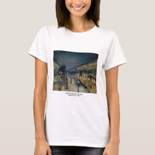 Camiseta Boulevarde Montmartre no ~ Camille Pissarro da