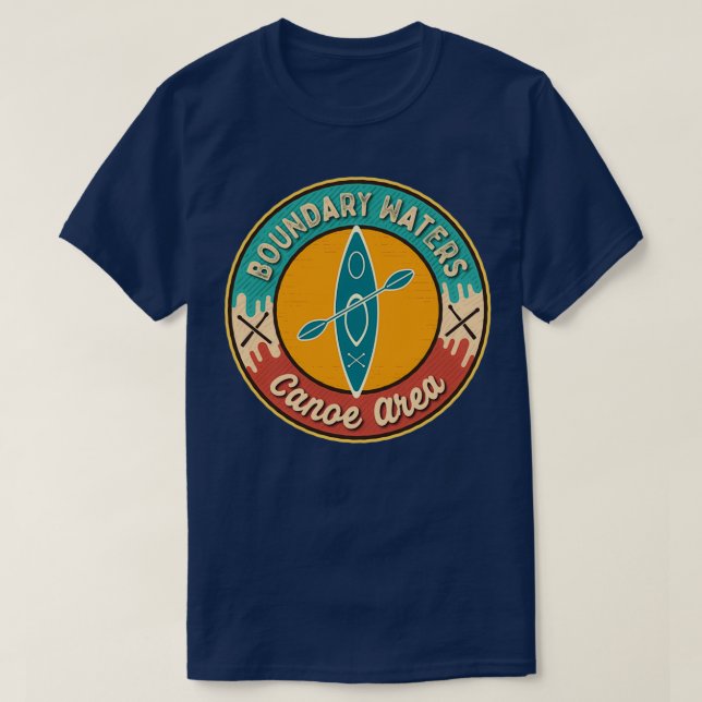 Camiseta Boundary Waters Canoe Area Wilderness GGGG (Frente do Design)