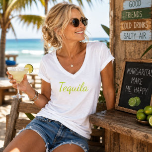 Camiseta Bourbon Ama Tequila Tequila Sailing Casal