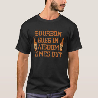 Camiseta Bourbon entra na sabedoria sai do Bebendo Bourbon