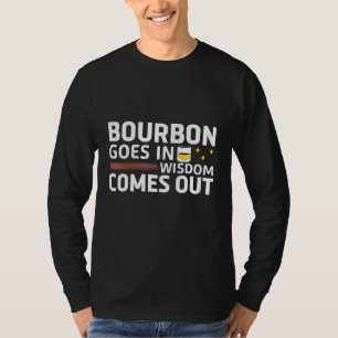 Camiseta Bourbon entra na sabedoria sai retro Bourbon Dri