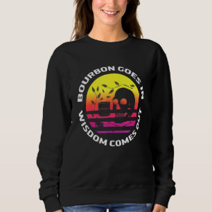 Camiseta Bourbon entra na sabedoria sai retro Bourbon Dri