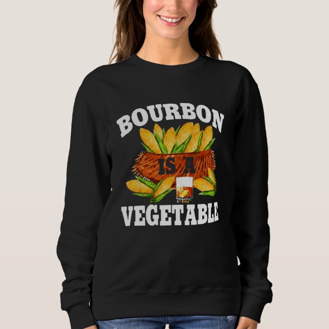 Camiseta Bourbon Is A Vegetable  Bourbon Whiskey Drinker Al (Frente)
