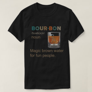 Camiseta Bourbon Magic Brown Water for Fun pessoas