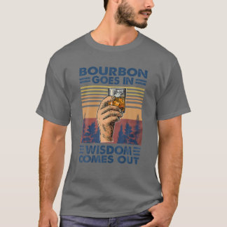 Camiseta Bourbon Sai Na Sabedoria, Bebendo Bourbon