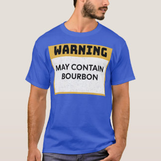Camiseta Bourbon Warbon May Contain Bourbon