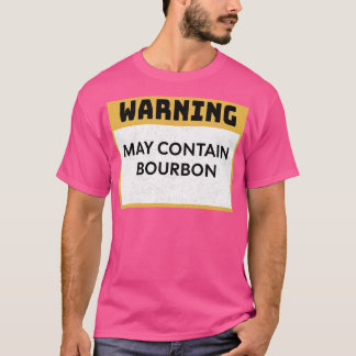 Camiseta Bourbon Warbon May Contain Bourbon 2