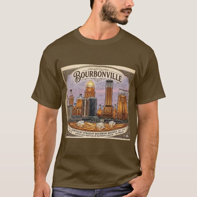 Camiseta Bourbonville (Frente)