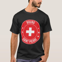 Camiseta Bourg Saint Pierre, Suíça Cidade