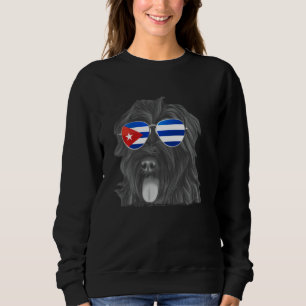 Camiseta Bouvier des Flandres Dog Cuba Flag Sunvidles