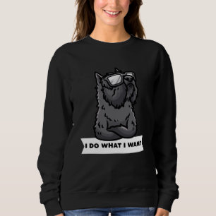 Camiseta Bouvier des Flandres Eu Faço O Que Quero, Cão Te