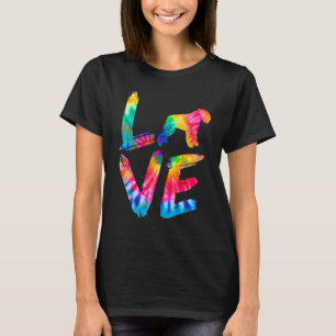 Camiseta Bouvier Des Flandres Tie Dye Amor Cachorro Mãe Pai