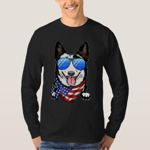 Camiseta Bovinos Americanos Australianos - Bandeira Usa - 4