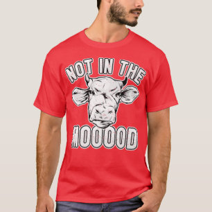 Camiseta Bovinos De Vaca Que Não Se Encontrem Na Canhão De