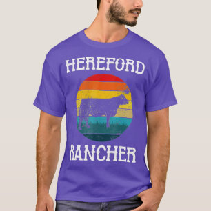 Camiseta Bovinos Hereford Rancher - Fazendeiro de Vaca