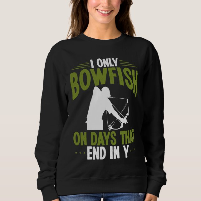 Camiseta Bowfisher on days end in y Bowfishing Bowhunter Fi (Frente)