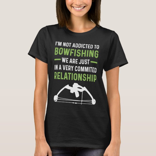 Camiseta Bowfisherman Fishing Fish Fisherman Bowfishing (Frente)