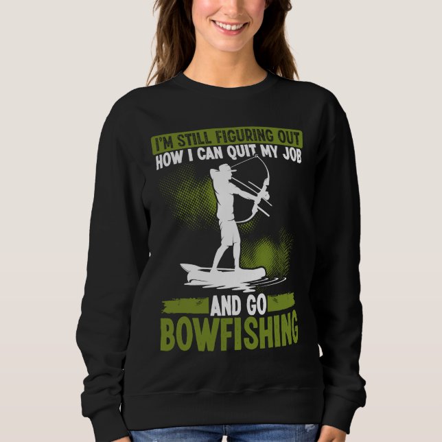Camiseta Bowfishing Bowhunter Fisherman Archer Airboat Bowf (Frente)