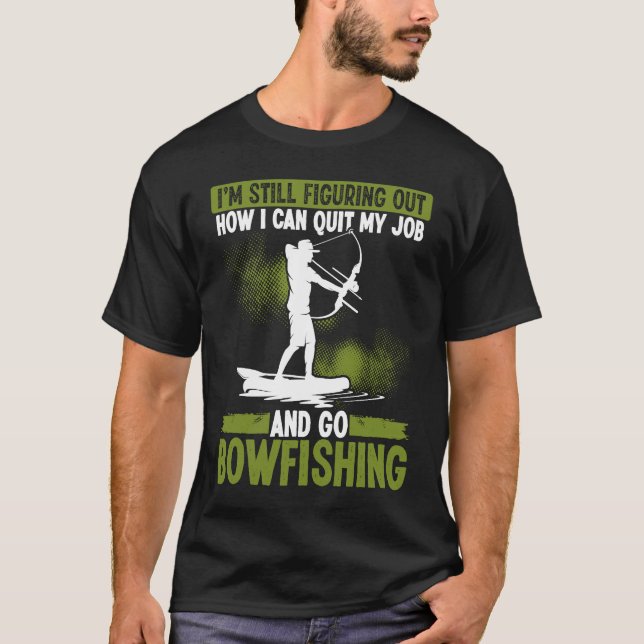 Camiseta Bowfishing Bowhunter Fisherman Archer Airboat Bowf (Frente)