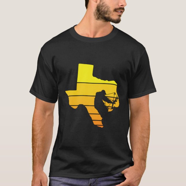 Camiseta Bowhunter Texas (Frente)