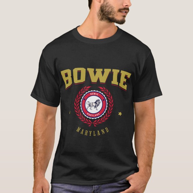 Camiseta Bowie Maryland (Frente)