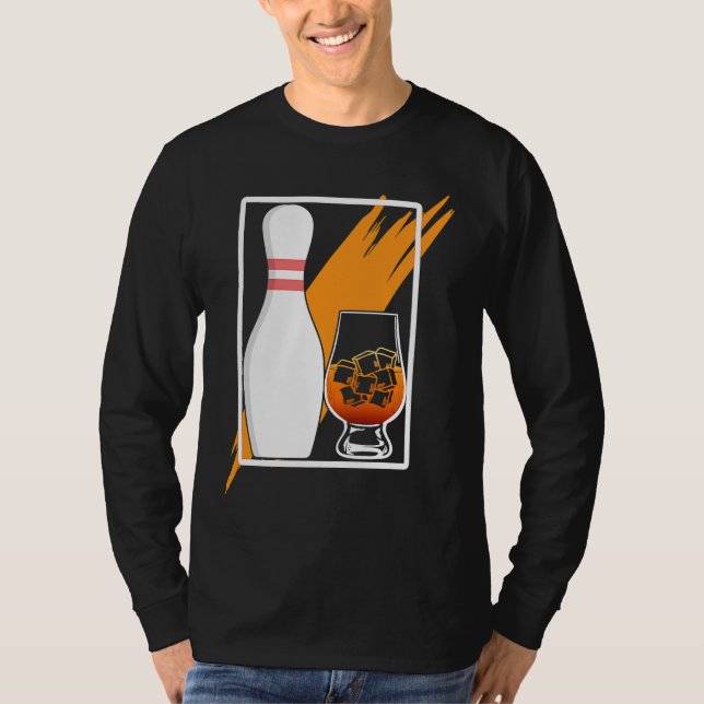 Camiseta Bowl Pin and Whiskey Weekend (Frente)