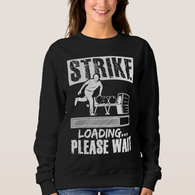 Camiseta Bowling Ball Pin Bowler Strike Bowling Fanatic Bow (Frente)